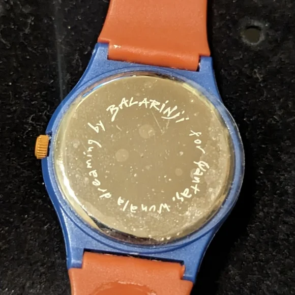 Indigenous Wunala (Kangaroo)Dreaming Qantas collectable watch vintage 1990s logo - Picture 6 of 7